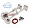 YIYIDA Autohupe elektrisches Horn Hupe elektrisches Auto/Marine Edelstahl 304 Doppelhorn car Horn autohupe Schiff elektrische Hupe für 12V car ladungsrad LKW Transporter Boote züge Yacht Schiff ect
