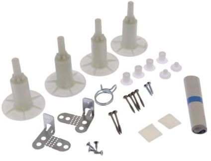 Kit de fixation de porte 1784430045 pour Lave vaisselle BEKO, ESSENTIEL B, LAVE VAISSELLE ENCASTRABLE ESSENTIELB ELVI-444F, LV FULL INT 60 ESSENTIELB ELVI-443F