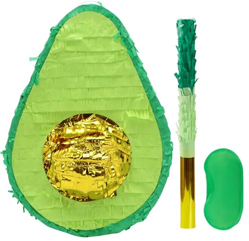JOYIN Cinco De Mayo Avocado Pinata for Kids Birthday Party, for Fun Fiesta Taco Party Supplies, Mexican Theme Decoration, Carnivals Festivals, Taco Tuesday Event