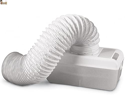 BricoLoco.com Kondensator für Wäschetrockner, Kondensatbehälter für Wasserdampf, verwandelt Ihren Wäschetrockner in eine Kondensation ohne externe Luftaustritt.