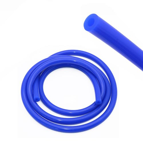 Uxney High Temperature Silicone Hose - Blue, 6 mm ID, 1.5 m Length - Vacuum and Coolant Hose for Turbo Systems