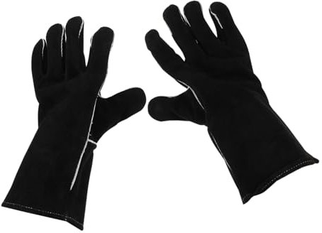 CAXUSD Scald Barbecue Gloves for Outdoor Camping Bbq Glove Heat-resistant Kitchen Mitt for Baking and Cooking