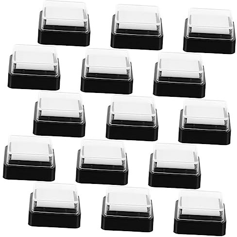 NUOBESTY 40stücke DIY Leere Stempelkissen Für Scrapbooking Quadratische Abwaschbare Druckpads Für Bastelarbeiten Fingerabdrücke Und Kartenherstellung