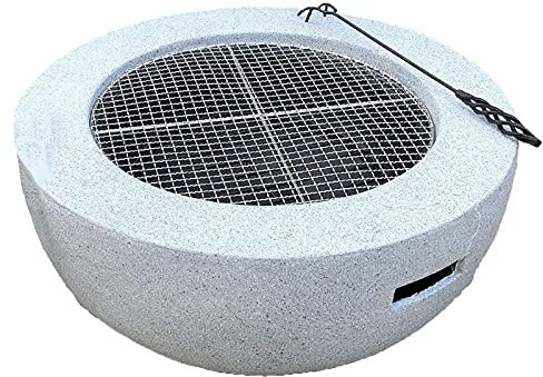 bttllke Bracieri da Esterno, braciere, Materiale in ossido di magnesio per bracieri da Giardino, Riscaldamento/Barbecue, braciere da Giardino e Stufa da Patio