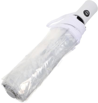 Homoyoyo Faltbarer Regenschirm Automatische Kompakte Und Transparente Regen Und Sonnenschutz-umbrella Für Reisen Outdoor-aktivitäten Und Täglichen Gebrauch Für Stilbewusste Mädchen