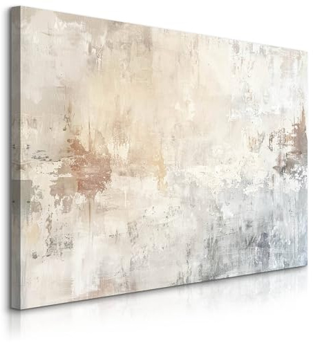 Muralo Wandbilder Abstrakter Beton, Aufhängefertig, Kunstdruck - 100x70 cm | Leinwandbild, Modernes Design, UV-beständig - ideal für Wohnzimmer, Schlafzimmer und Büro