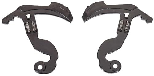 1 Paia Visiere Scudo Visiere Parabrezza Base Caschi Moto Accessori Per FF399 Caschi Visiere Gear Base Piastra di Montaggio