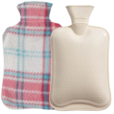 Termoforo Con Copertura Peluche 2 Litri Antigoccia Cartoon | Borsa 'Acqua Calda Con Copertura In Peluche Per Amanti Outdoor Studenti Ragazze Donne Escursionismo Pendolarismo Dormitorio