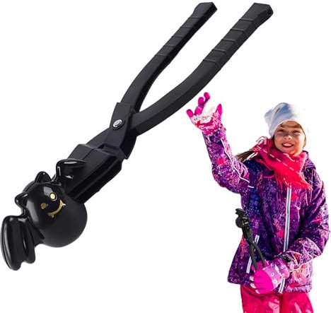 Generisch Stampo per palla di neve per battaglie di palle di neve, impugnatura ergonomica, forma di palla di neve, per ragazze, adolescenti, bambini, studenti, giardino, giochi, giochi