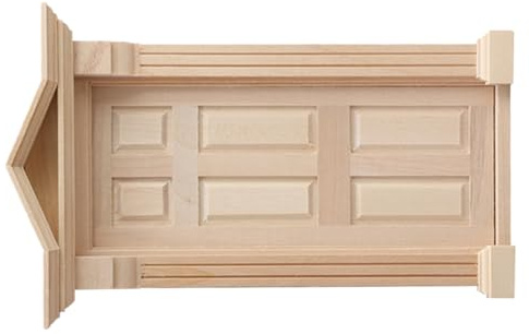 ORFOFE 12 pour Maison de Poupée Accessoire Déco Féerique Extérieure Mobilier en Bois pour Bricolage et Personnalisation
