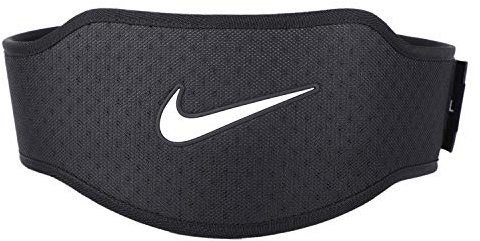 Nike Kraft-Trainingsgürtel, 3,0 m, Schwarz/Weiß