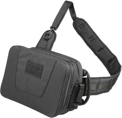 Gamakatsu G-Sling Bag 30x24x15cm - Kunstködertasche für Spinnfischer, Umhängetasche zum Streetfishing, Spinntasche für Köder, Angeltasche