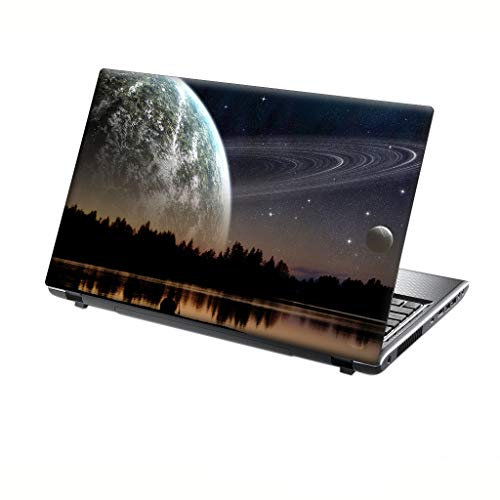 TaylorHe 13-14 inch Laptop Skin Vinyl Decal with Colorful Patterns and Leather Effect Laminate MADE IN England Lonely Planet