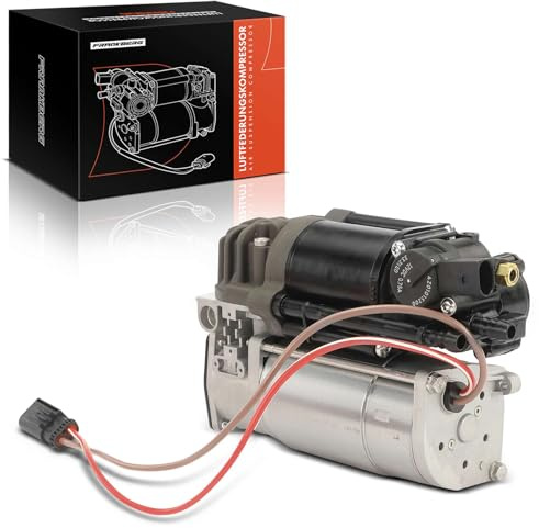 Frankberg Régulation d'air du compresseur de suspension pneumatique | Compatible avec: Série 5 Gran Turismo F07, Série 7 F01 F02 F03 F04, Série 5 Touring F11