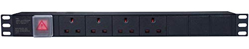 4 Way Horizontal Pdu, for RACKYRAX, Power Distribution, Enclosures & 19 Cabinet Racks