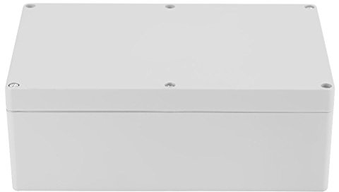 Elektrisk kopplingsdosa, 230 * 150 * 85 mm vattentät kopplingsdosa plasthylsanslutning ABS plastprojektlåda för styrboxar Fördelningsboxar
