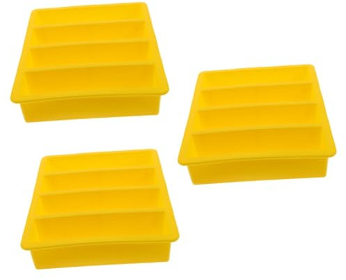 TOPBATHY 3stücke Eiswürfelform Große Kapazität Für Butter Und Eiswürfel Wiederverwendbar Und Einfach Zu Reinigen Für Cocktails Und Getränke Im Sommer