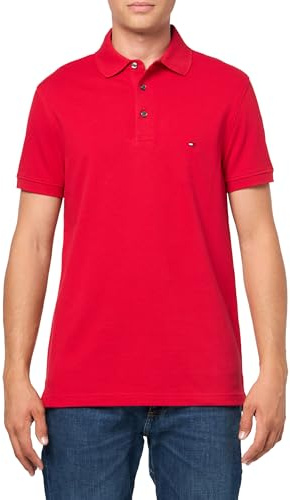 Tommy Hilfiger Men's 1985 Slim Short Sleeve Polo