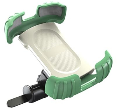 Vdaxvme Soporte para teléfono de motocicleta, soporte para teléfono móvil, soporte para manillar de teléfono celular, clip para teléfono móvil de 4.7 a 7.2 pulgadas