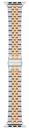 Michael Kors Bracelet tricolore en acier inoxydable pour Apple Watch® (modèle : MKS8065E)