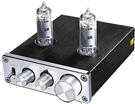 CZYGPHY Preamplificatore 6K4 Preamplificatore valvolare con Controllo Bassi e Alti Preamplificatore Audio Stereo per Home Theater (B)