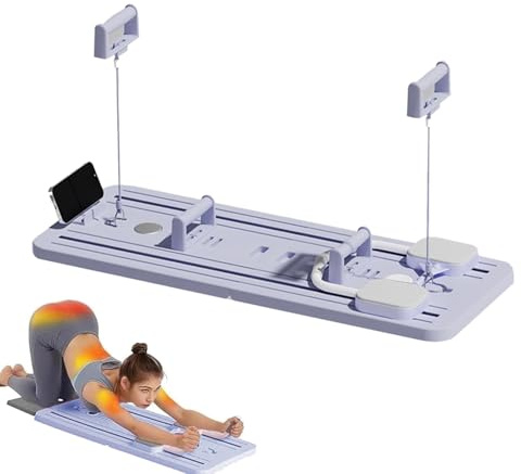 Pilates Reformer - Fitnessgerät für Training und Übungen,Fitness Board,Für Hotel Fitnessraum Schlafzimmer Zuhause Innenraum Garage Wohnung