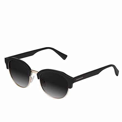 HAWKERS Sonnenbrille Rubber Black · Dark Classic Rounded Dark Classic Rounded für Herren und Damen