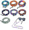 Qufiiry Cordino per Occhial, 7 Pezzi Laccio Occhiali, Multicolore Catena per Occhiali, Universali Occhiali Cinghia, Occhiali da Sole Cordino per Collo per Occhiali Cinghia per Sport Donna Uomo