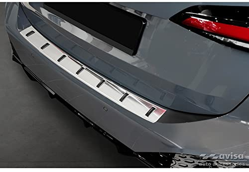 Avisa Edelstahl Heckstoßstangenschutz kompatibel mit BMW 2er Active Tourer U06 (inkl. M-paket) 2021- 'STRONG EDITION', Silber | kompatibel mit BMW 2er (U06) Active Tourer (inkl. M-Paket) 2021- - Silber