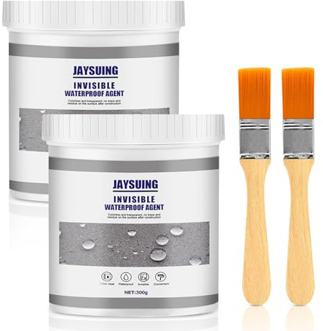 Transparenter Wasserdichter Beschichtungsmittel, 600g Invisible Waterproof Agent, Dichtmasse Wasserdicht, Isolier-Dichtstoff-Emulsion für Badezimmer, Toilette, Fliesen, Wände, Dach (Eurtes), LZB-003