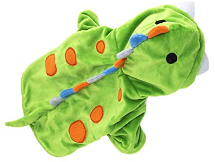 FOMIYES 1stück Halloween Weihnachtskostüm Für Haustiere Lustiges Cosplay-Outfit Für Hunde Und Katzen Leicht Und Für Partys Und Feiertage Dinosaurier-Design