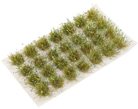 Hohopeti Diorama-Gras Modell Zubehör Für Maßstabsgetreue Eisenbahn Gleise Kunstgras-dekor Maßstabsgetreue Gebäude Diorama-zubehör