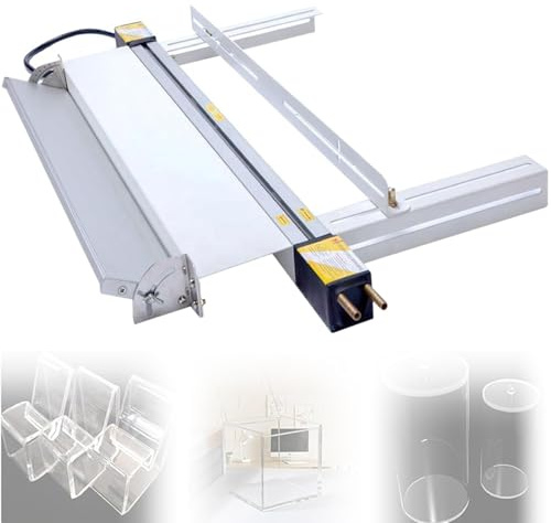 Plieuse à Chaud En Plastique Acrylique 30CM/60CM/125CM Avec RéGlage De L'Angle Du Support Plieuse En PVC Pour La Fabrication De Panneaux En Feuille De Plastique,125CM