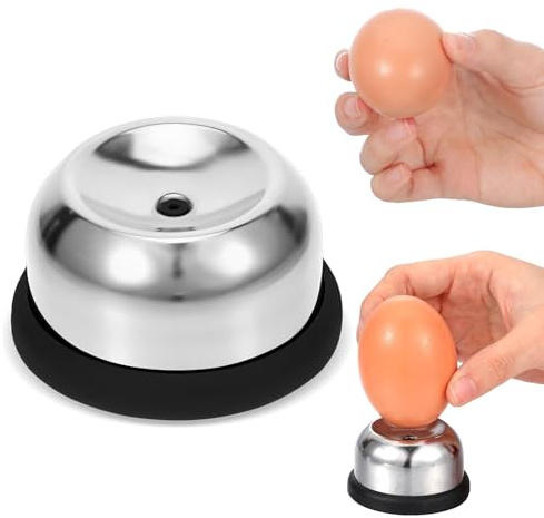 URYVAIW Perforadora de huevos de acero inoxidable, Pinchador de huevos antes de cocinar, Abridor de huevos antióxido, utensilio de cocina compacto y fácil de limpiar
