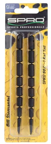 13 Angeln srt40z1-tl-blk bbz1 Ratten 40 Angeln lockt, rpl Schwanz schwarz