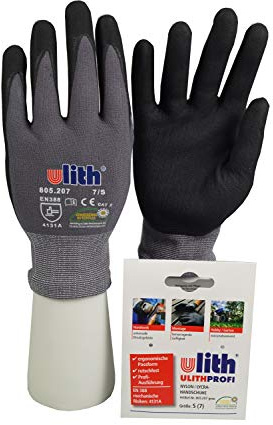 12 Paar Ulith Profi Montagehandschuhe Arbeitshandschuhe Mechanikerhandschuhe Gr. 7-11 (10)