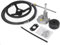 VEVOR Outboard Steering System 13' Outboard Rotary Steering System 13 Feet Boat Steering Cable with 13 Wheel Durable Marine Steering System