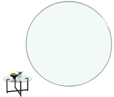 Glastisch Tischplatte Aus GehäRtetem, Platte Glastisch, Tischplatte GehäRtetes Glas, Tisch Glasplatte, Runde Tischplatte Aus GehäRtetem, Transparent Rund, Glastisch Tischplatte Aus GehäRtetem ( Size :