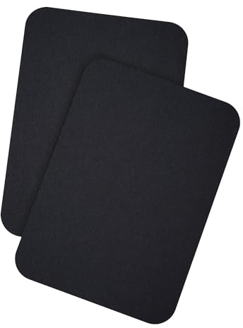 DIN A5 Blanko Karten Set mit runden Ecken zum Basteln und Selbstgestalten 300 g/m² Fotokarton Kraftpapier Graspapier (schwarz 300g/m², 50 Karten)