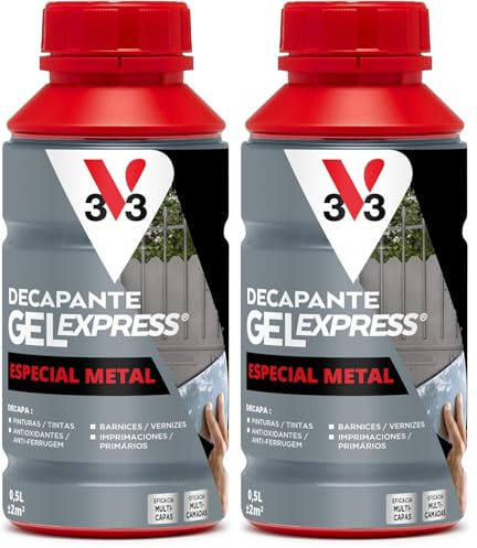V33 DECAPANTE METAL 0,5L (Paquete de 2)
