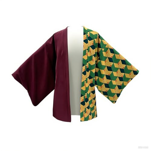 MeYuxg Giyū Tomioka Cosplay Anime, Costume da Cosplay Mantello Kimono Démon hashira Halloween Carnevale - M