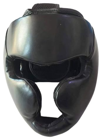 Wansiman Casque Boxe Anglaise,Casque De Boxe,Casque De Boxe pour Sparring,Casque De Boxe EntraîNement,Casque Boxe pour Sparring,Karaté Casque De Boxe,ProtèGe Unisexe,pour Karaté