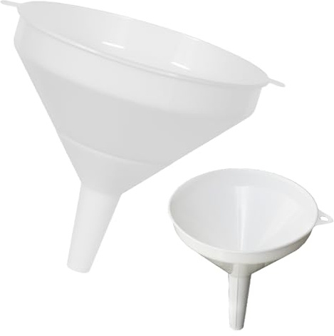 Crisalide® Imbuto Classico per Uso Alimentare – Disponibile in Vari Diametri (12-35 cm), Robusto e Lavabile – Ideale per Travaso Liquidi e Supporto Filtri (Filtri Non Inclusi) (16 CM)