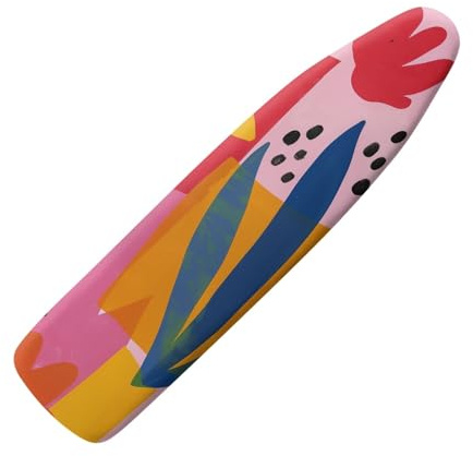 Copriasse Da Stiro Universale 120X40 Rosa Morbida Custodia Con Elastico, Resistente Al Calore, Rivestimento Impermeabile Anti-Bruciatura Con Bordo Elastico
