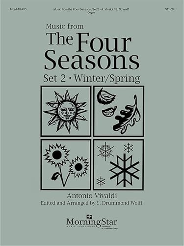 Music from The Four Seasons, Set 2 - Winter/Spring. Orgue.