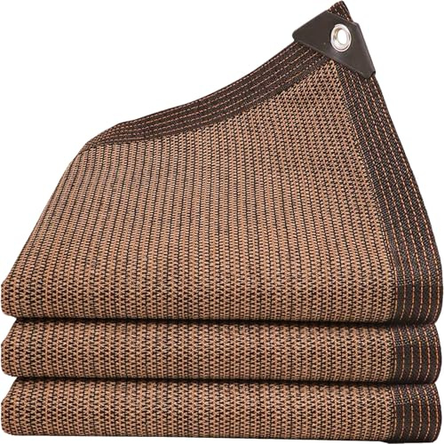 Filet Ombrage Filet D'ombrage 80% UV Filet Protection Solaire Tissu D'Ombrage Toile d'ombrage de Serres Coupe pour/terrasse/Plantes/poulailler/Coupe-Vent et perméable à l'eau