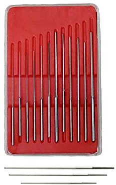 Set di 12 alesatori extra fini BECO 0,05-0,55mm