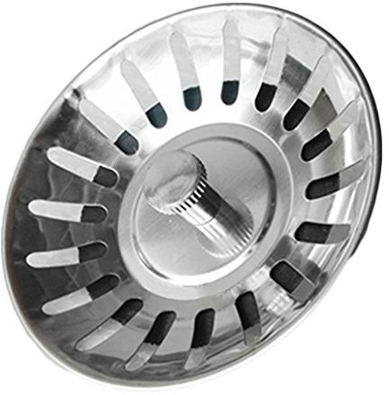 Stainsteel acero fregadero Colador cesta de drenaje cuenca cocina residuos Filtro escurridor para bañera de balcón drenaje Agujero Filtro