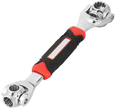 Multifunktions-Steckschlüsselsatz 360° Drehbar Werkzeug-Set mit 108 Teilen für Auto Reparatur Mechaniker Handwerkzeug Profi Qualität