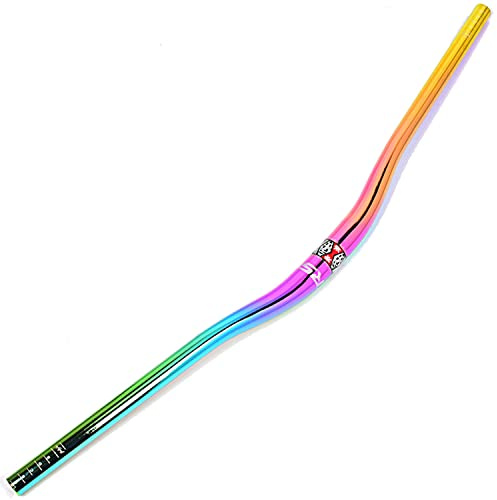 CARACHOME MTB Bicycle - Colorful Rainbow Handlebar AM XC DH Downhill Racing Bike - 31.8mm*760/800mm,A1
